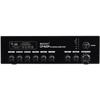 Omnitronic CP-60P ELA-Verstärker 60 W 6-Kanal 1-Zonen Omnitronic CP-60P ELA-Verstärker 60 W 6-Kanal 1-Zonen
