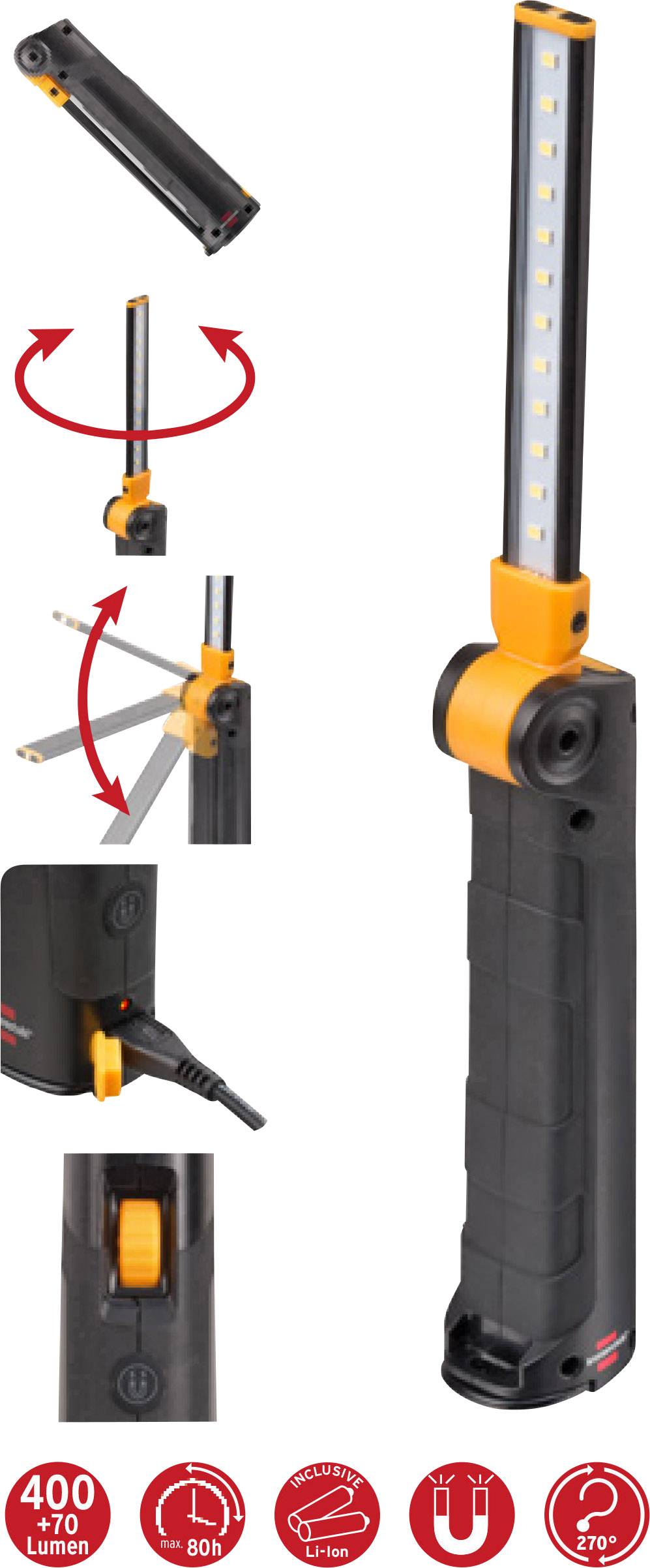 Brennenstuhl LED Arbeitsleuchte Sansa 400A 400 lm 1177370