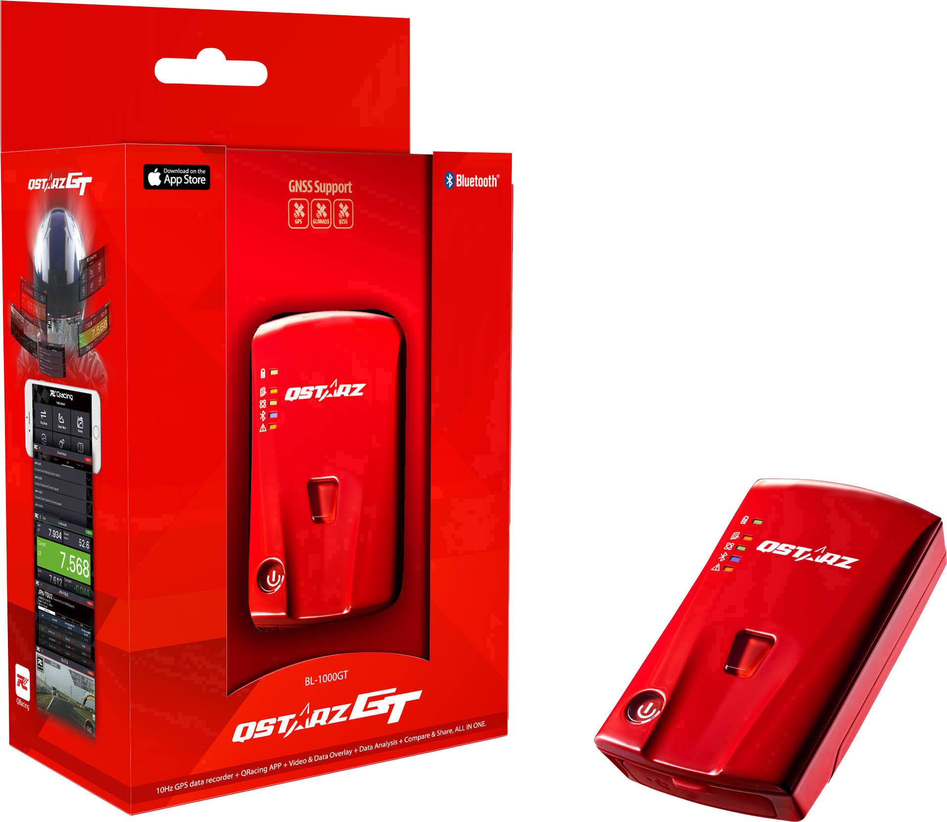 Qstarz BL-1000GT Standard GPS Logger Rot 1St.