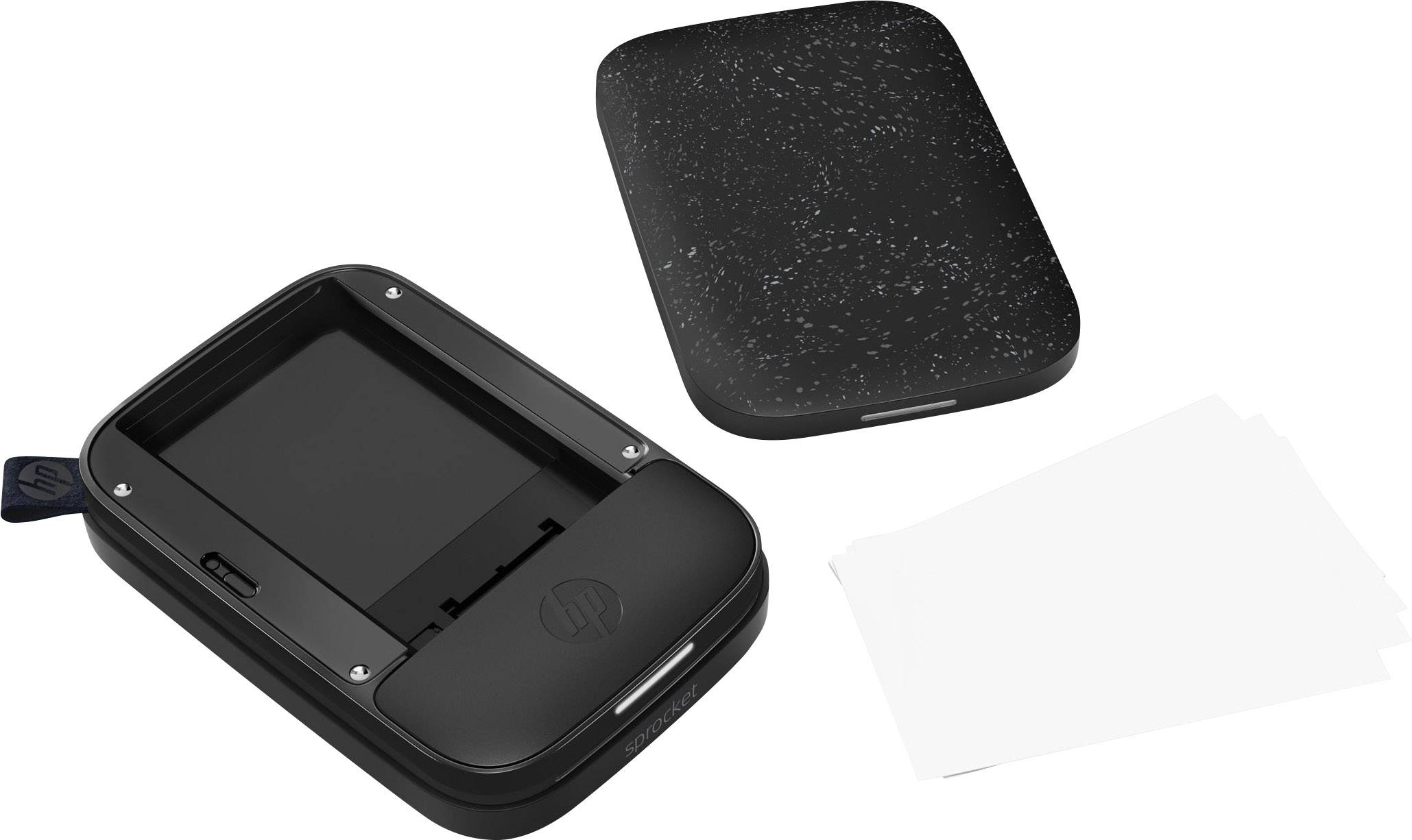 HP Sprocket 200 Schwarz Fotodrucker Druck-Auflösung: 313 x 400 dpi Papierformat (max.): 50 x 76 mm