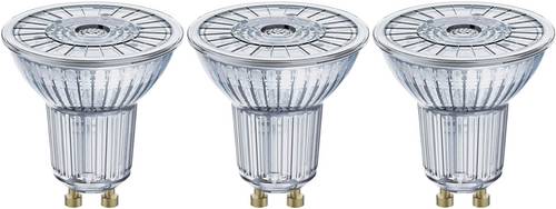 LED EEK A+ (A++ - E) GU10 Reflektor 4.3 W = 50 W Warmweiß (Ø x L) 51 mm x 55 mm 3 St.; Energieeffizienzklasse: A+