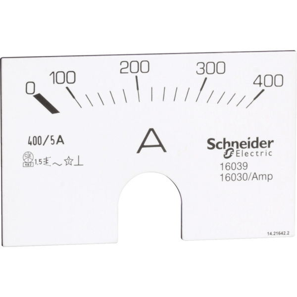 Schneider Electric 16039 16039 Schneider 16039 Skala 0-400A Dreheisen