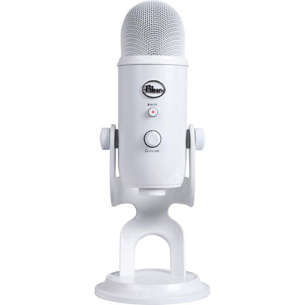 Blue Microphones Yeti USB-Mikrofon Weiß Kabelgebunden Standfuß