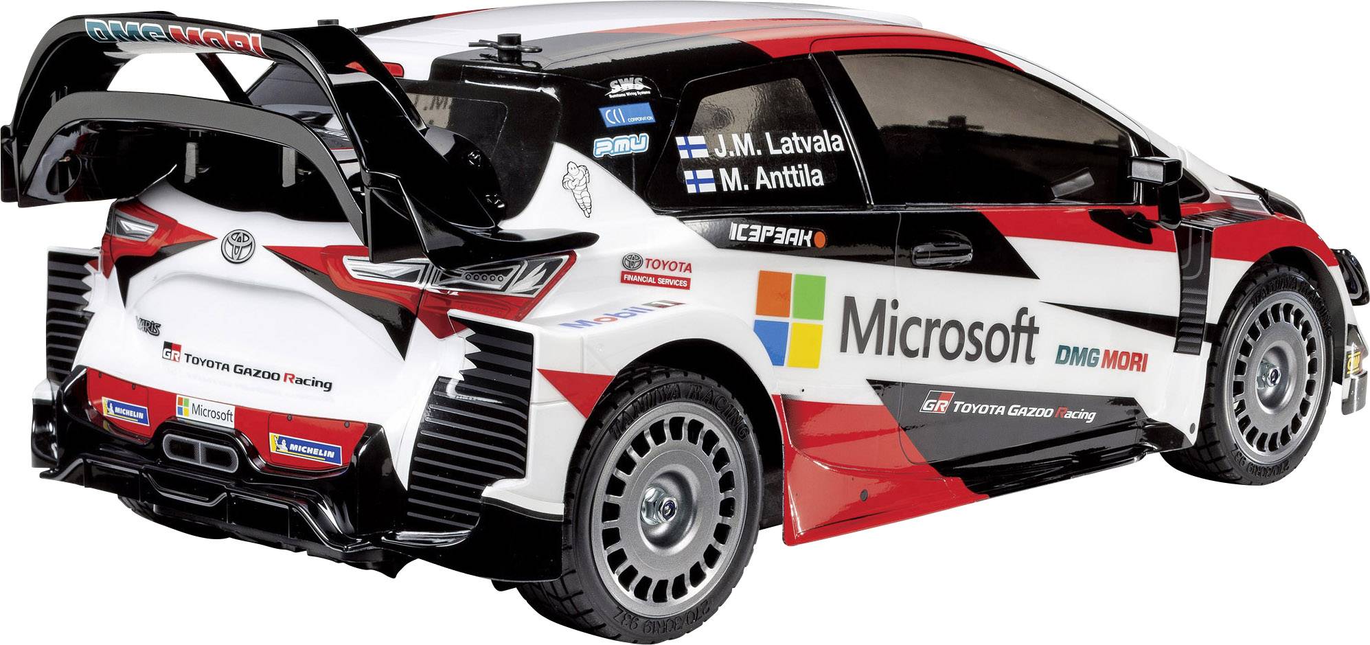 Tamiya TT-02 Toyota Gazoo Yaris WRT Brushed 1:10 RC Modellauto Elektro Straßenmodell Allradantrieb (4WD) Bausatz