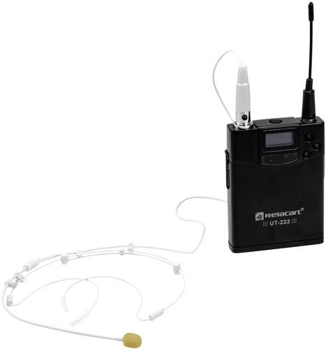Relacart UT-222 Headset Funkmikrofon-Set Übertragungsart:Funk