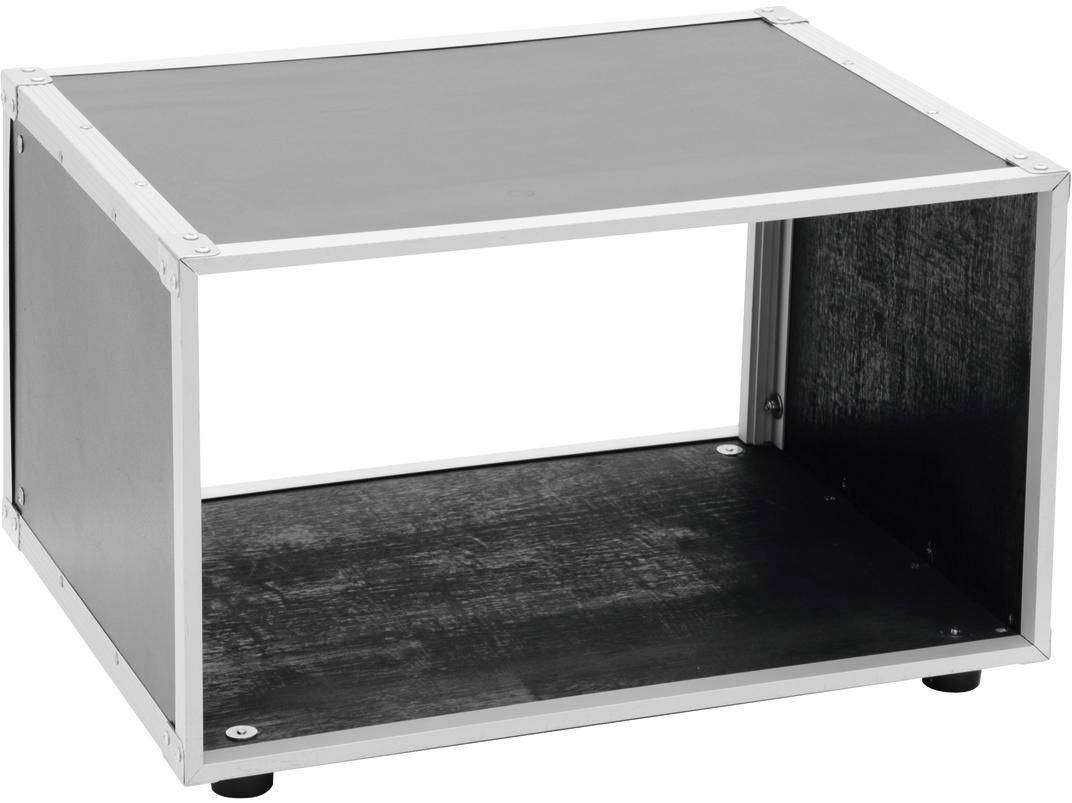 Roadinger Effektrack Studio 19 Zoll Rack 4 HE Holz