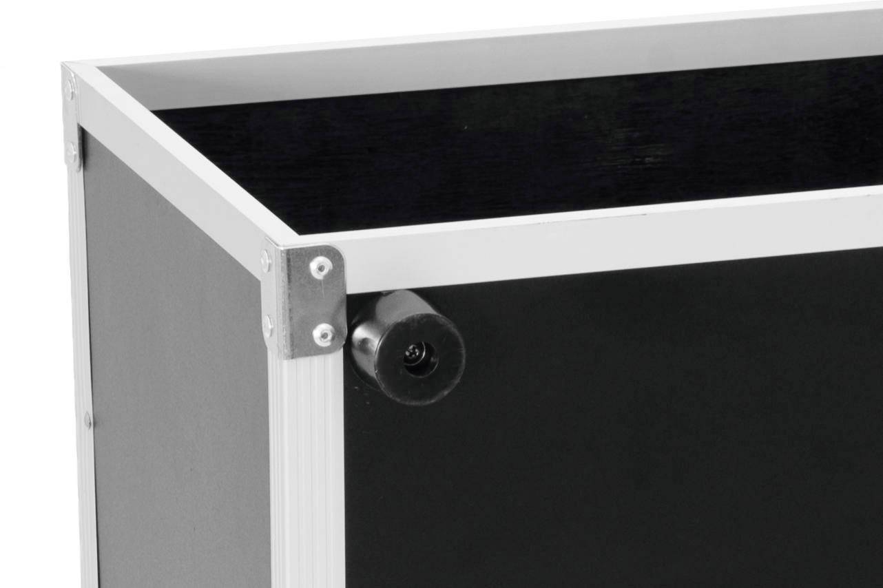 Roadinger Effektrack Studio 19 Zoll Rack 4 HE Holz