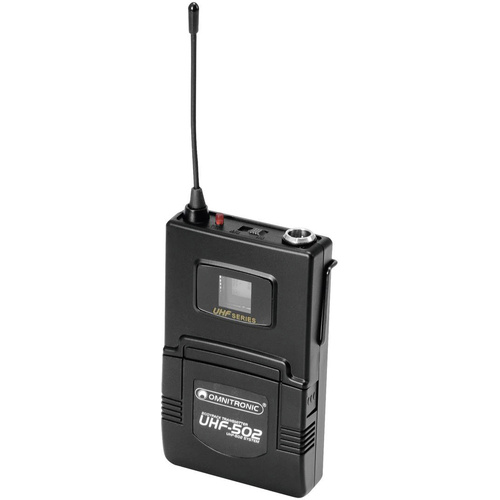 Omnitronic UHF-502 Mikrofon-Sender Übertragungsart (Details):Funk Schalter