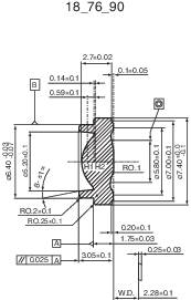 IMM Photonics CAY 046 Kollimatorlinse    (Ø x H) 7.4 mm x 3.05 mm