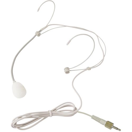 Omnitronic UHF-100 HS Headset Sprach-Mikrofon Übertragungsart (Details):Kabelgebunden