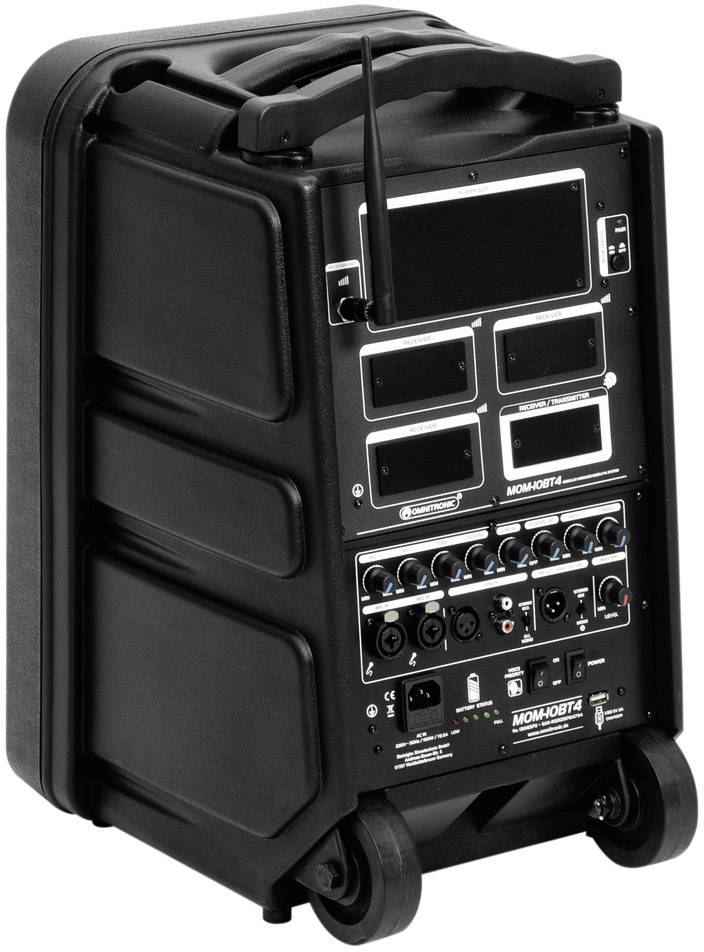 Omnitronic MOM-10BT4 Mobiler PA Lautsprecher 1 St.