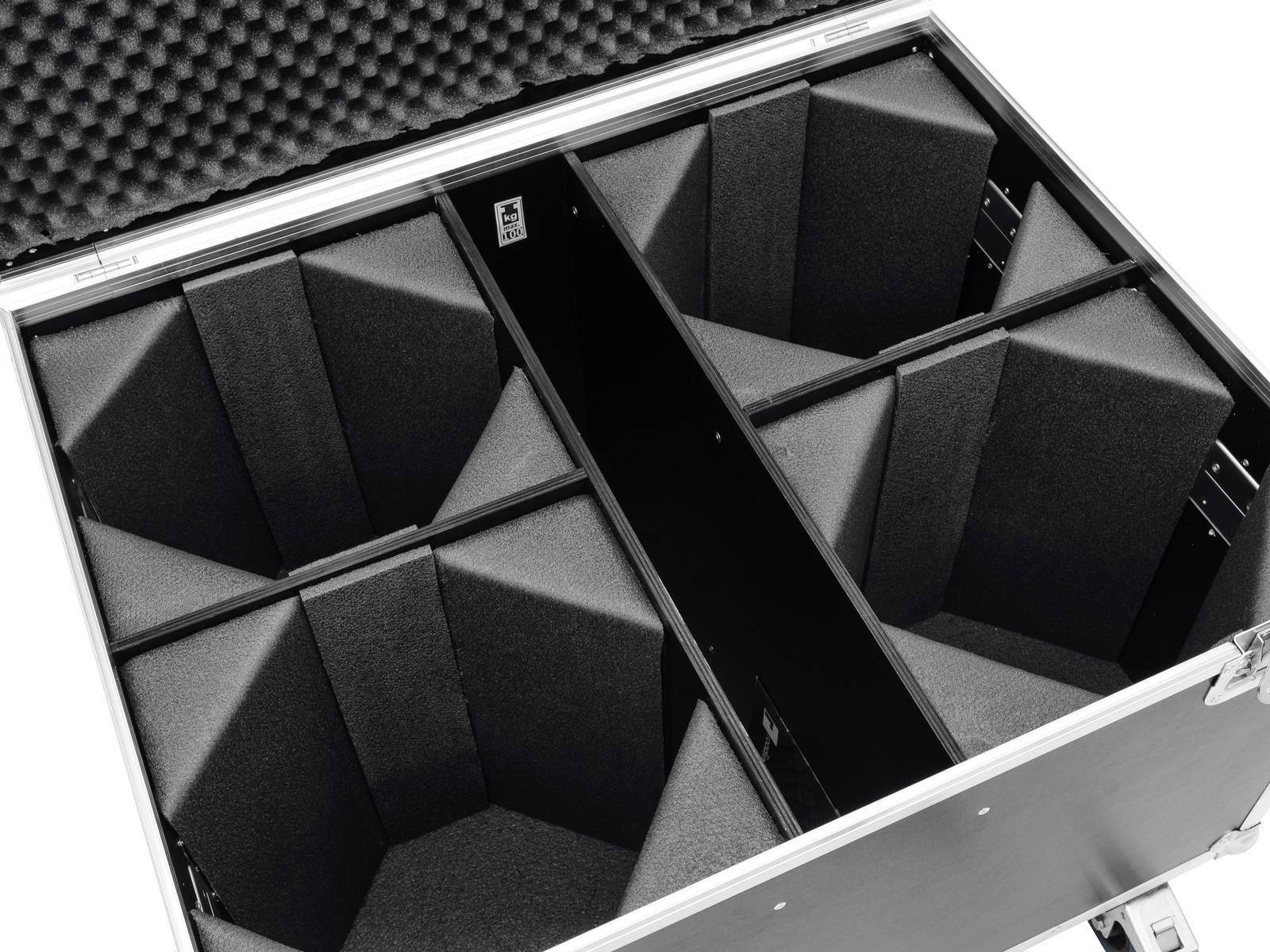 Roadinger LED THA-100F/THA-120PC Case (L x B x H) 65.5 x 82 x 67.5 cm