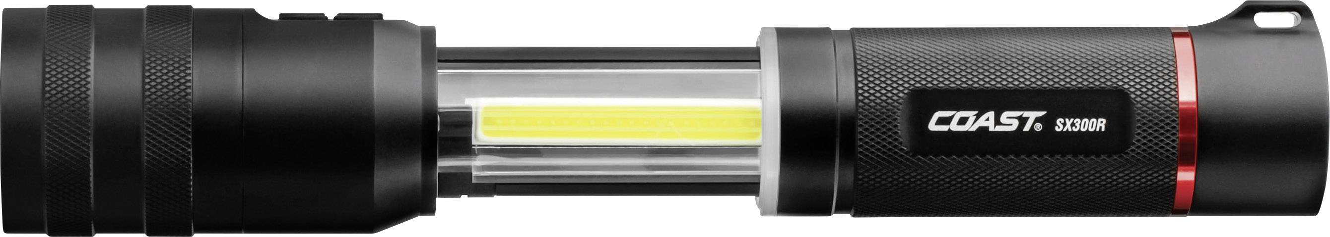 Coast SX300R LED Taschenlampe akkubetrieben 850lm 7.25h 295g