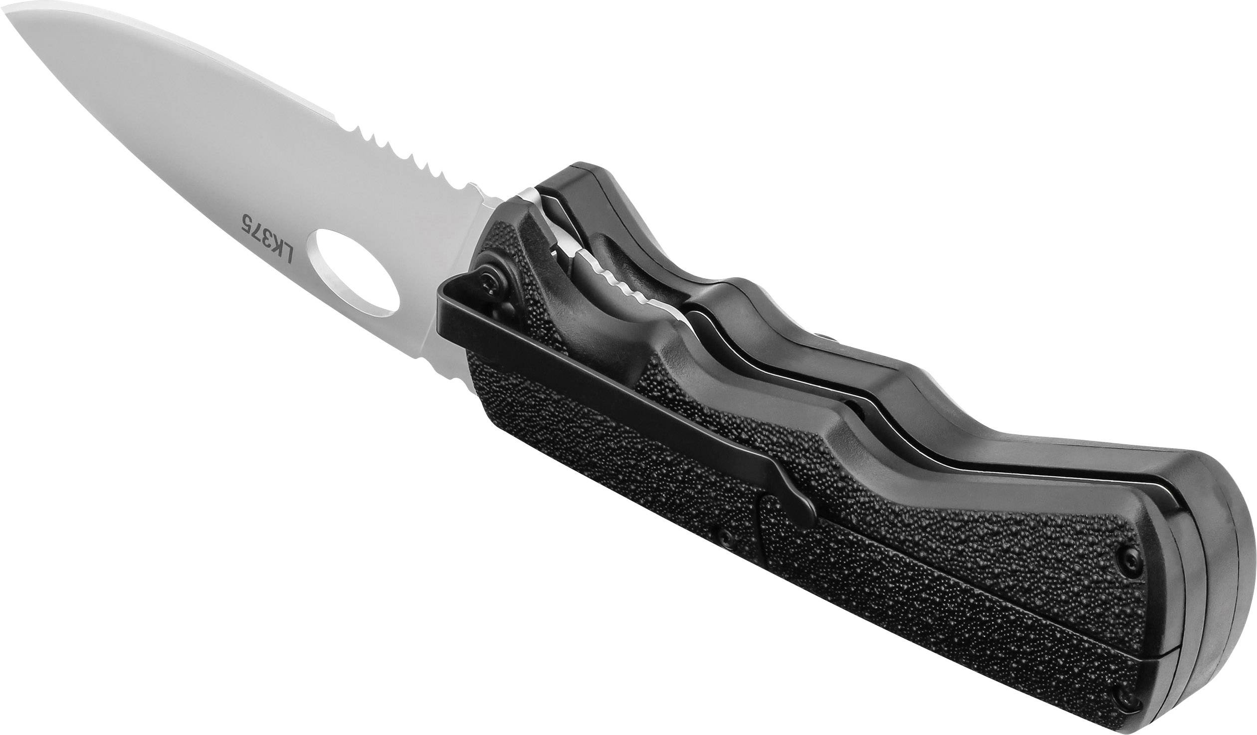 Coast Light-Knife LK375 139901 Taschenmesser mit Clip, inkl. LED-Lampe Schwarz