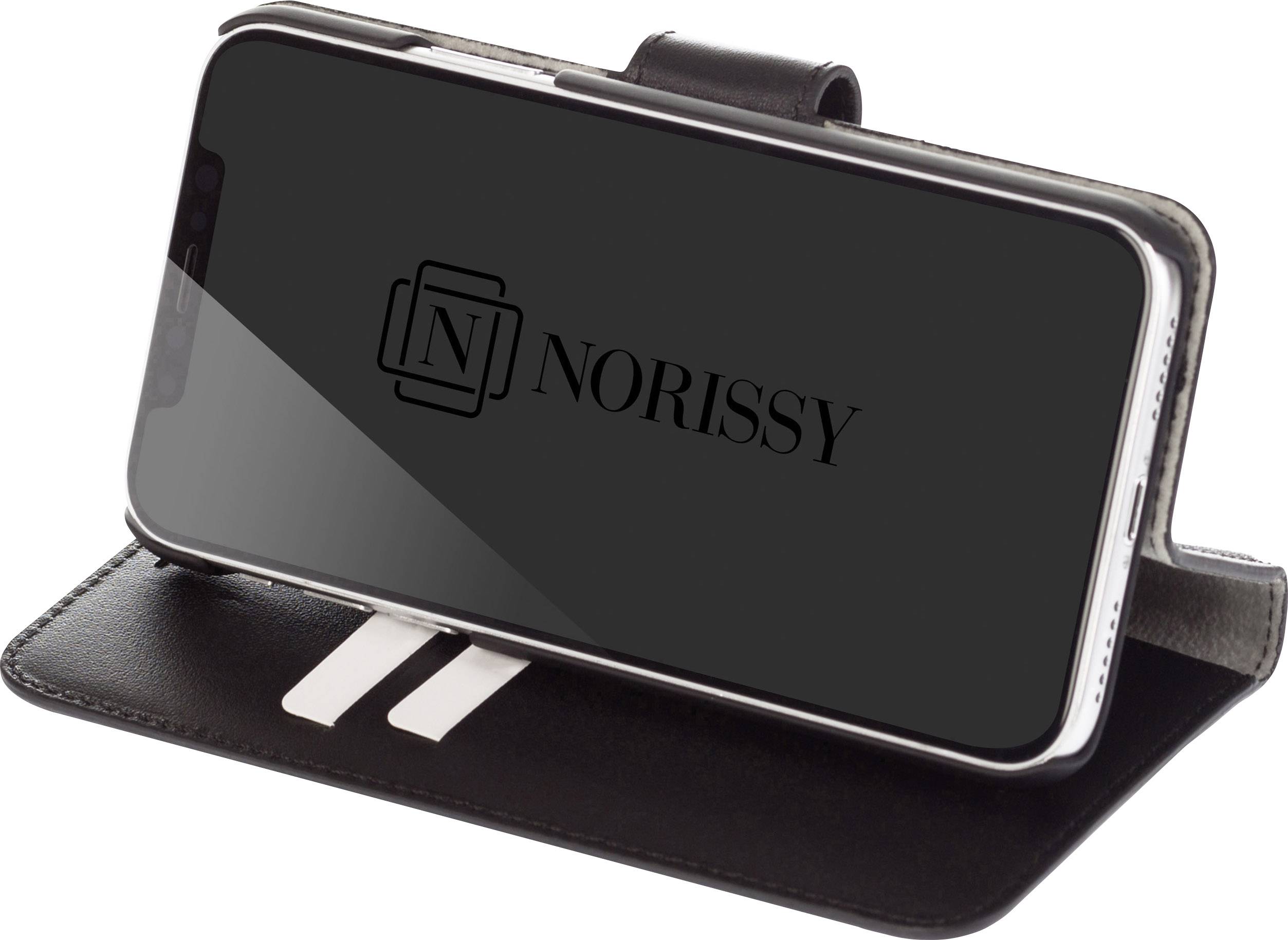 Norissy LederBook One Booklet Samsung Galaxy A6 (2018) Schwarz