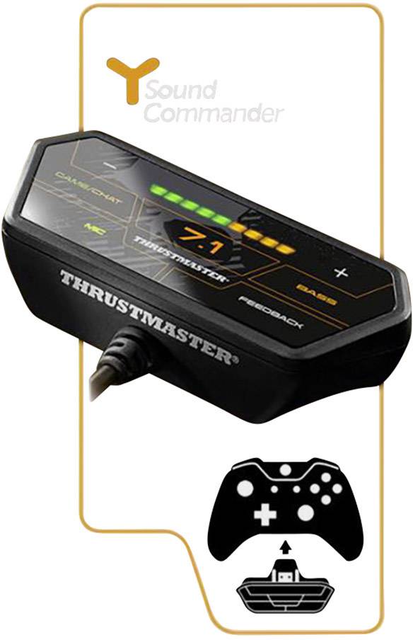 Thrustmaster Y-350X 7.1 Powered - Tom Clancy's: Ghost Recon Wildlands Edition Gaming Over Ear Headset kabelgebunden 7.1 Surround Schwarz