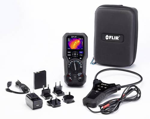 FLIR DM285-FLEX-KIT Hand-Multimeter digital Grafik-Display, integrierte Wärmebildkamera CAT III 100