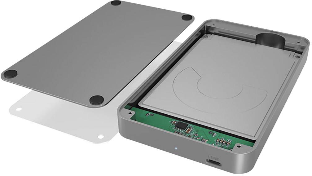 ICY BOX IB-247-C31 6.35 cm (2.5 Zoll)-Festplattengehäuse USB-C® (USB 3.2 Gen 2)
