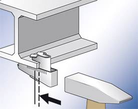 Fischer Trägerklammer Stahl verzinkt 531138 16St.