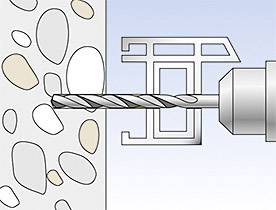 Fischer 532928 Fensterrahmenschraube 7.5 mm 82 mm Sechsrund 100 St.