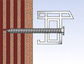Fischer 532943 Fensterrahmenschraube 7.5 mm 202 mm Sechsrund 100 St.
