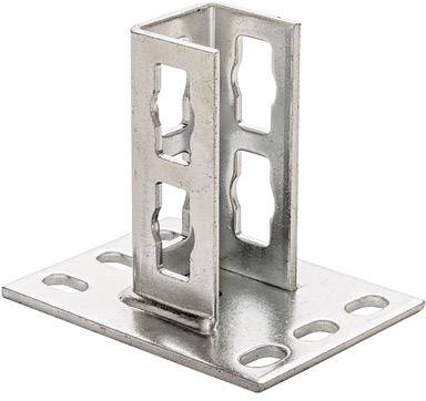 Fischer PSF 41 Sattelflansch Stahl 533740 10St.