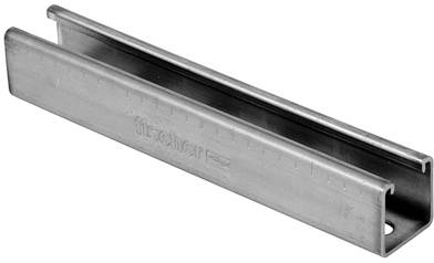 Fischer 537658 Montageschiene Stahl 6000 mm 1 St.