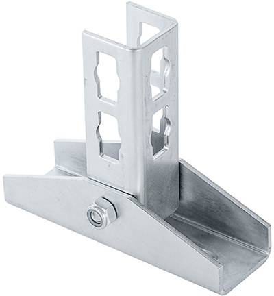 Fischer Schienenfuß Stahl verzinkt 534960 5St.