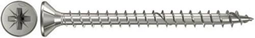 Fischer 657166 Senkkopfschrauben 4mm 30mm Kreuzschlitz Pozidriv galvanisch verzinkt 300St.