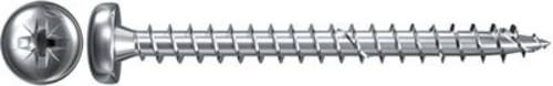 Fischer 652616 Senkkopfschrauben 4mm 50mm Kreuzschlitz Pozidriv galvanisch verzinkt 200St.