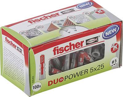 Fischer 535452 DUOPOWER 5x25 LD 2-Komponenten-Dübel 25mm 5mm 100St.