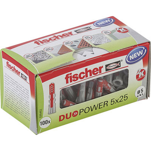 Fischer DUOPOWER 5x25 LD 2-Komponenten-Dübel 25 mm 5 mm 535452 100 St.