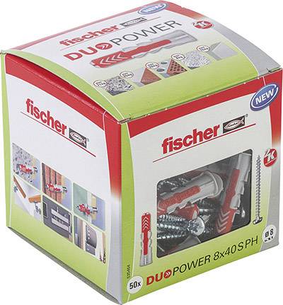Fischer 535464 DUOPOWER 8x40 S PH LD 2-Komponenten-Dübel 40 mm 8 mm 50 St.