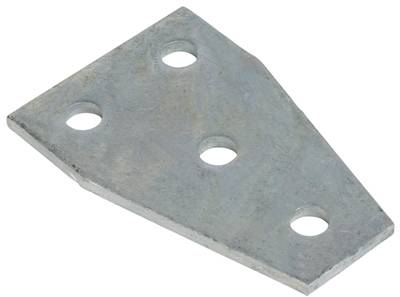 Fischer FFF 4D fvz Verbindungsplatte Stahl 537584 25St.