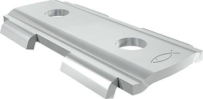 Fischer Schienenverbinder Stahl verzinkt 538641 25 St.
