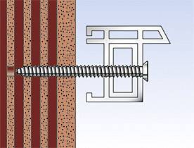 Fischer 532925 Fensterrahmenschraube 7.5mm 62mm Sechsrund 100St.