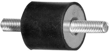 Fischer Schalldämmpuffer Stahl verzinkt 512715 4St.