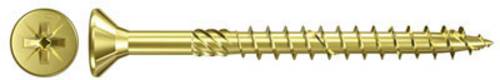 Fischer 653213 Senkkopfschrauben 4.5mm 35mm Kreuzschlitz Pozidriv galvanisch verzinkt 500St.