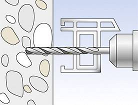 Fischer 532932 Fensterrahmenschraube 7.5 mm 112 mm Sechsrund 100 St.