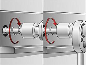 Fischer 536852 Betonschraube 8mm 70mm Außensechskant, TX 50St.