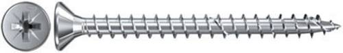 Fischer 652246 Senkkopfschrauben 6mm 50mm Kreuzschlitz Pozidriv galvanisch verzinkt 100St.