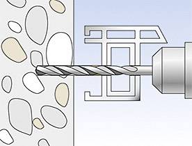 Fischer 532922 Fensterrahmenschraube 7.5 mm 42 mm Sechsrund 100 St.