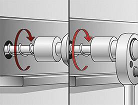 Fischer 536861 Betonschraube 10mm 90mm Außensechskant 50St.