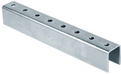 Fischer FUF OC 62 fvz Schienenverbinder 400mm Stahl 537591 10St.