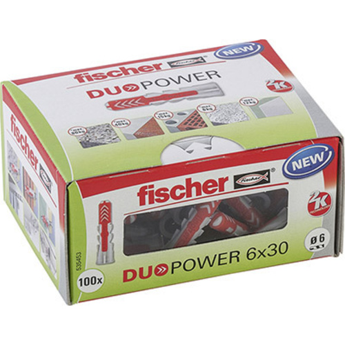Fischer DUOPOWER 6x30 LD 2-Komponenten-Dübel 30 mm 6 mm 535453 100 St.