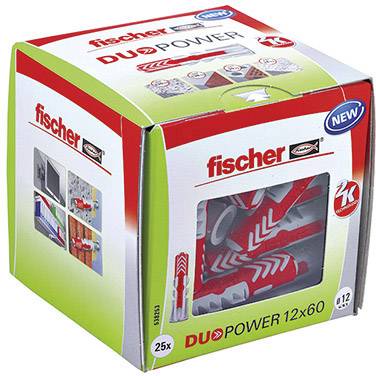 Fischer 538253 DUOPOWER 12x60 LD 2-Komponenten-Dübel 60 mm 12 mm 25 St.