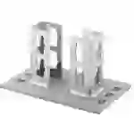 Fischer PSF 62D Sattelflansch Stahl 533742 5St. Fischer PSF 62D Sattelflansch Stahl 533742 5St.