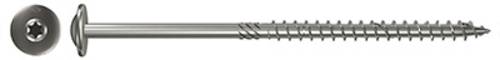 Fischer 657526 Holzschraube 8mm 40mm Torx galvanisch verzinkt 50St.