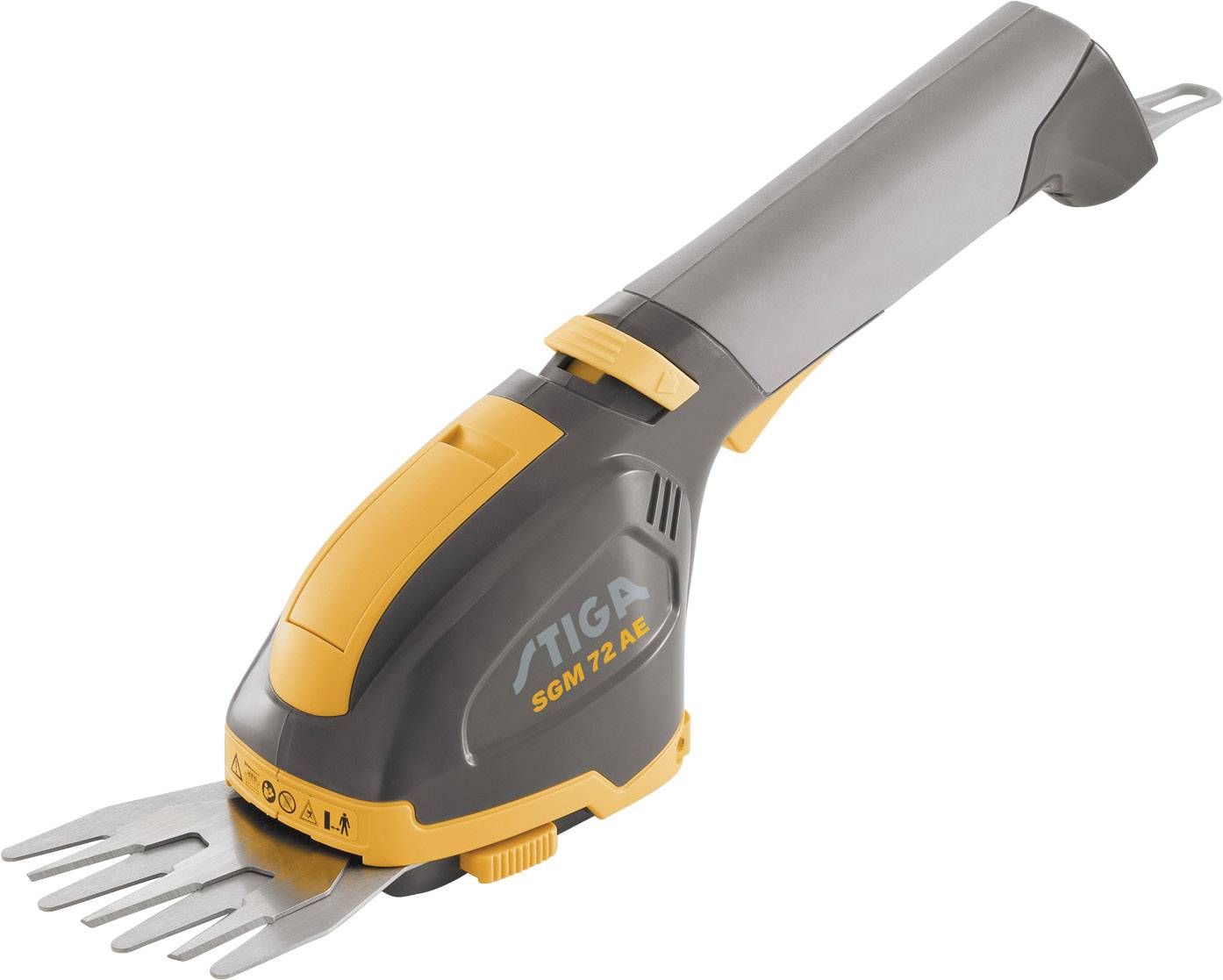 STIGA 253007231/ST1 SGM 72 AE Akku Grasschere, Strauchschere inkl. Akku, mit Zubehör 7.2V