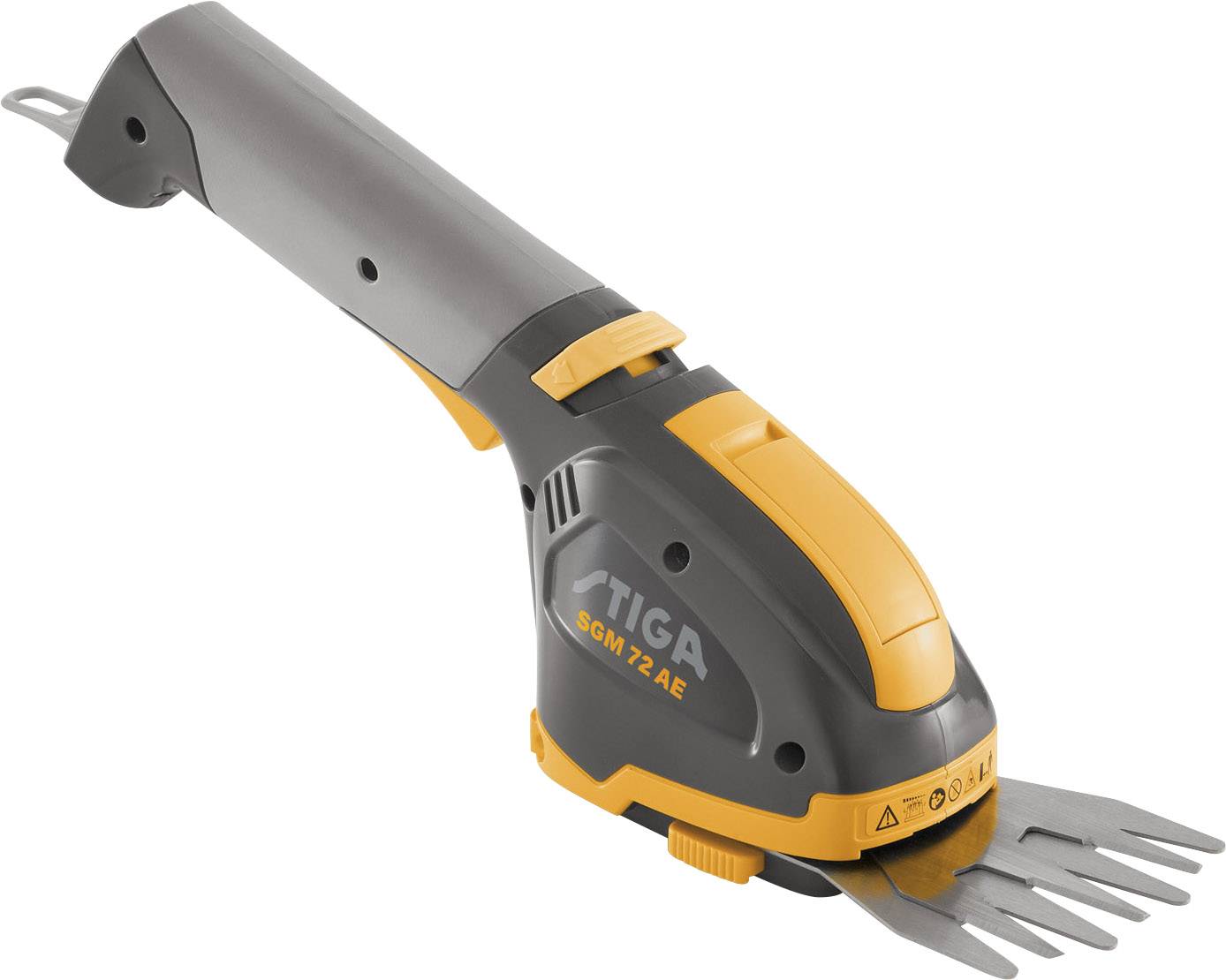 STIGA 253007231/ST1 SGM 72 AE Akku Grasschere, Strauchschere inkl. Akku, mit Zubehör 7.2V